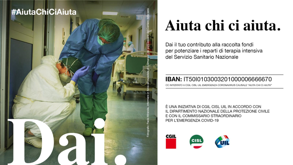  “DAI. AIUTA CHI CI AIUTA”