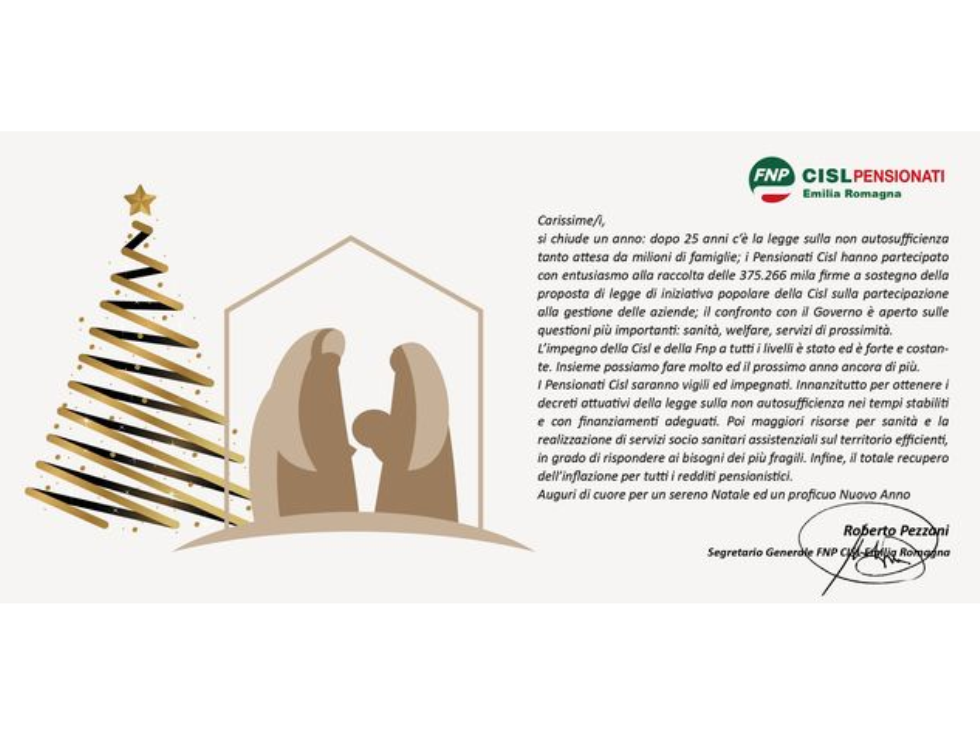Auguri buone feste!