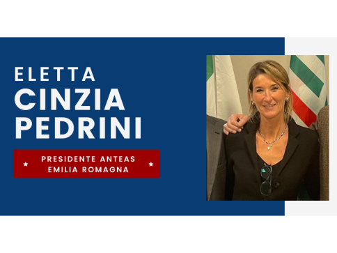 Cinzia Pedrini eletta presidente Anteas Emilia-Romagna