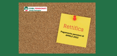 Rettifica ufficiale del calendario di pagamento pensioni Inps presso Poste Italiane