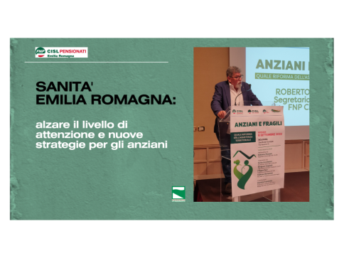 Sanità ER: alzare il livello di attenzione e nuove strategie per gli anziani