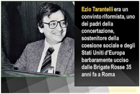 Storia della CISL: Ezio Tarantelli