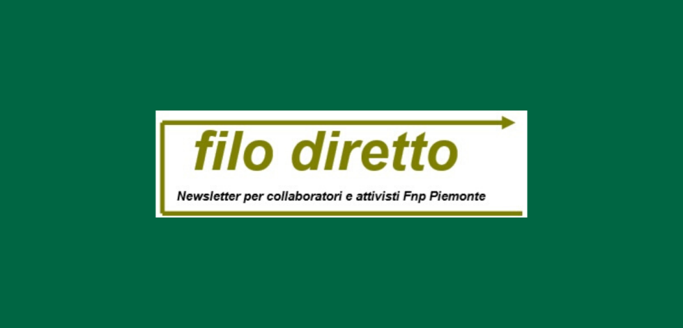 Filo Diretto a cura della FNP Cisl Piemonte.
